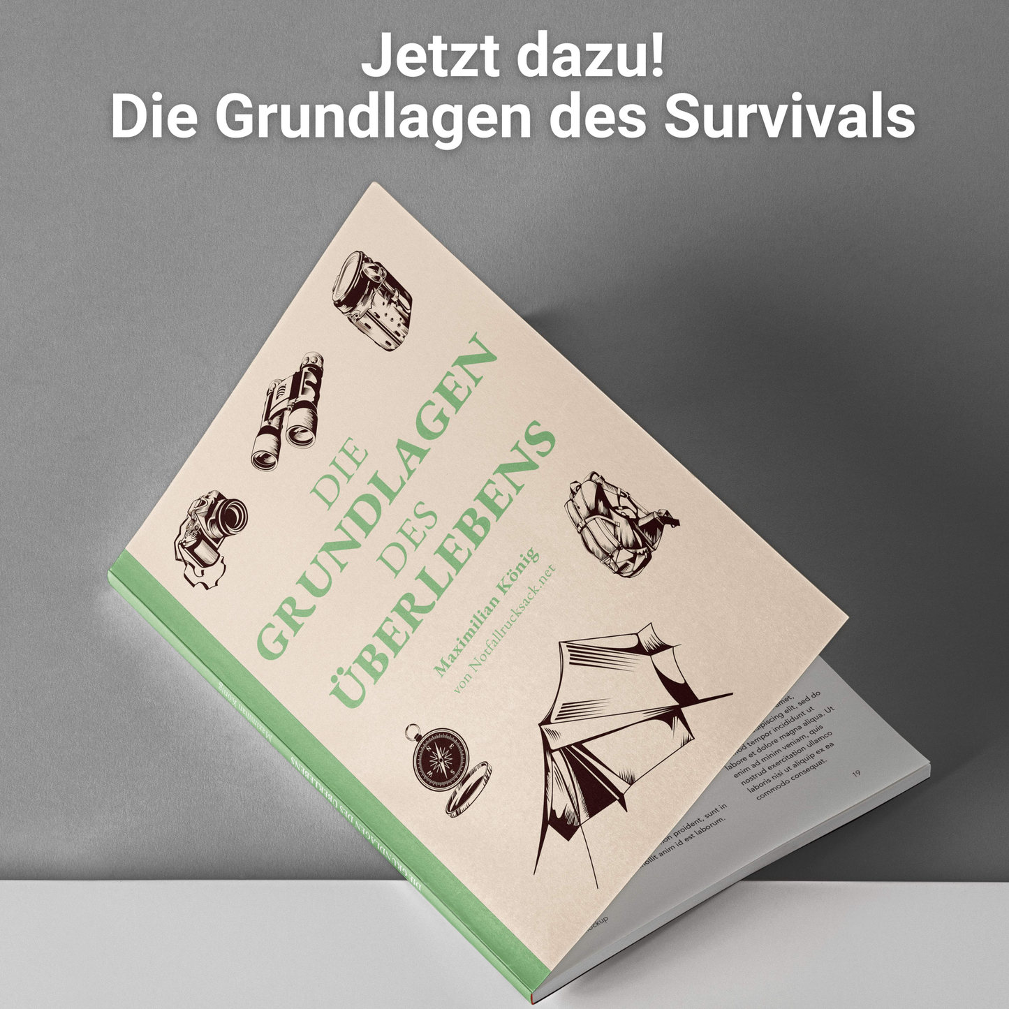 Akut ryggsäck grundläggande - inklusive mat, sömn, första hjälpen