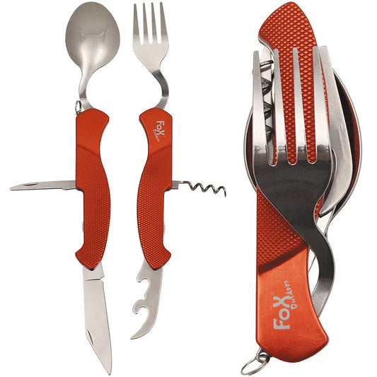 Ausverkauf: Klapp Besteck 6 in 1