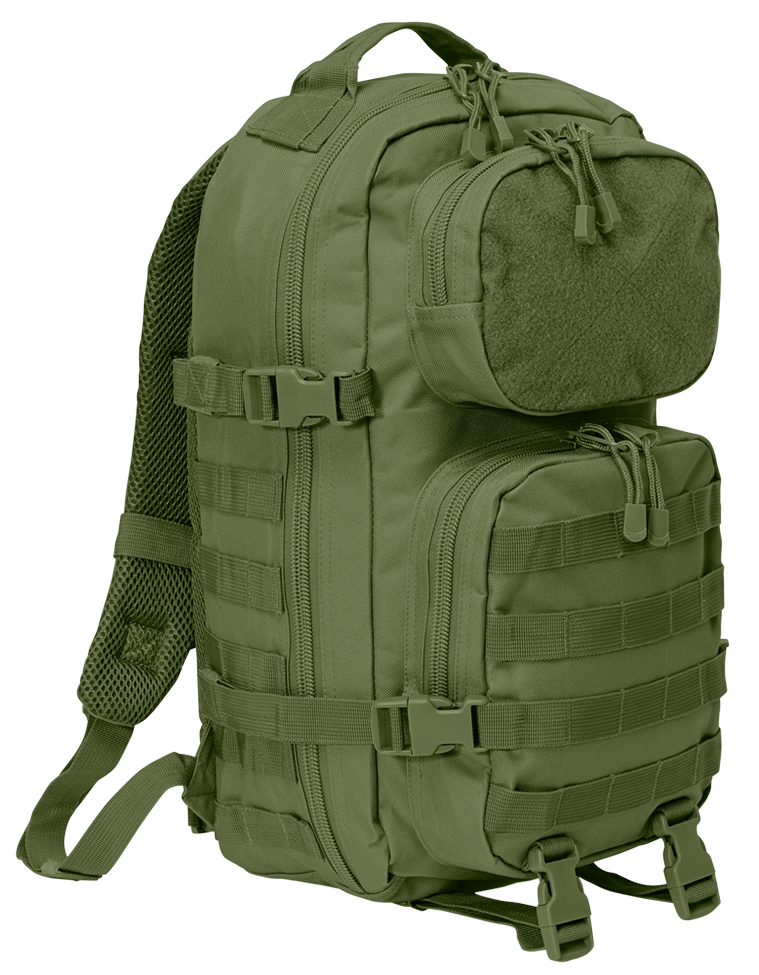 Ryggsäck Molle US stridsryggsäck oliv taktisk Cooper PATCH medium