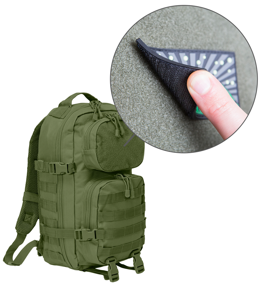 Ryggsäck Molle US stridsryggsäck oliv taktisk Cooper PATCH medium