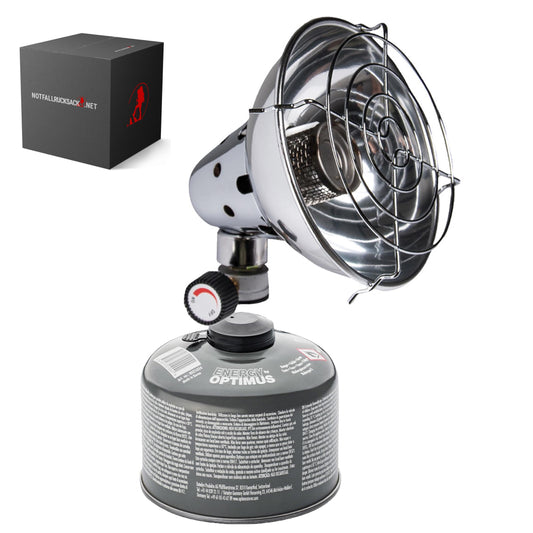 Nödvärmesats Grundstrålare med matchande gaspatron