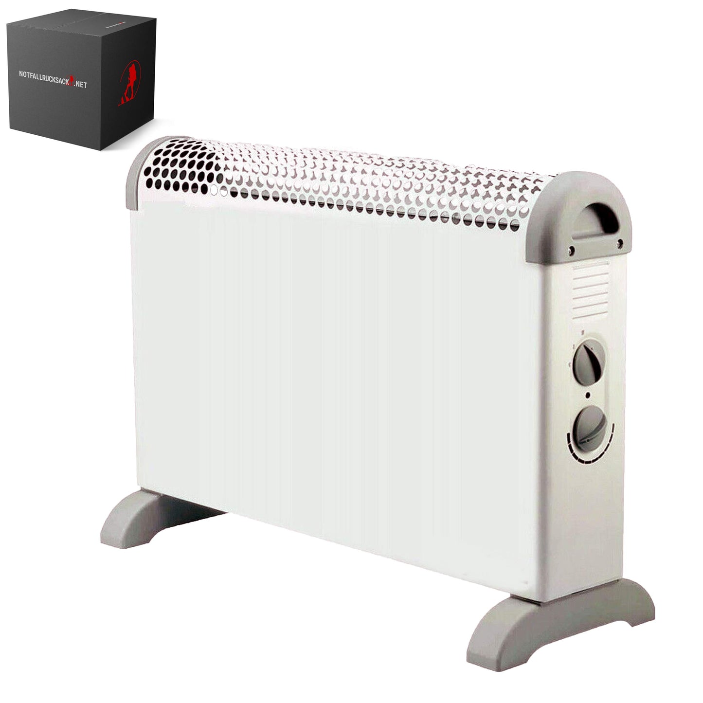 Konvektionsvärme - 1800W - värmare - värmekälla - nödvärme/nödvärmare - luftflöde - elvärmare - nödvärmare/radiatorer - mobilvärmare