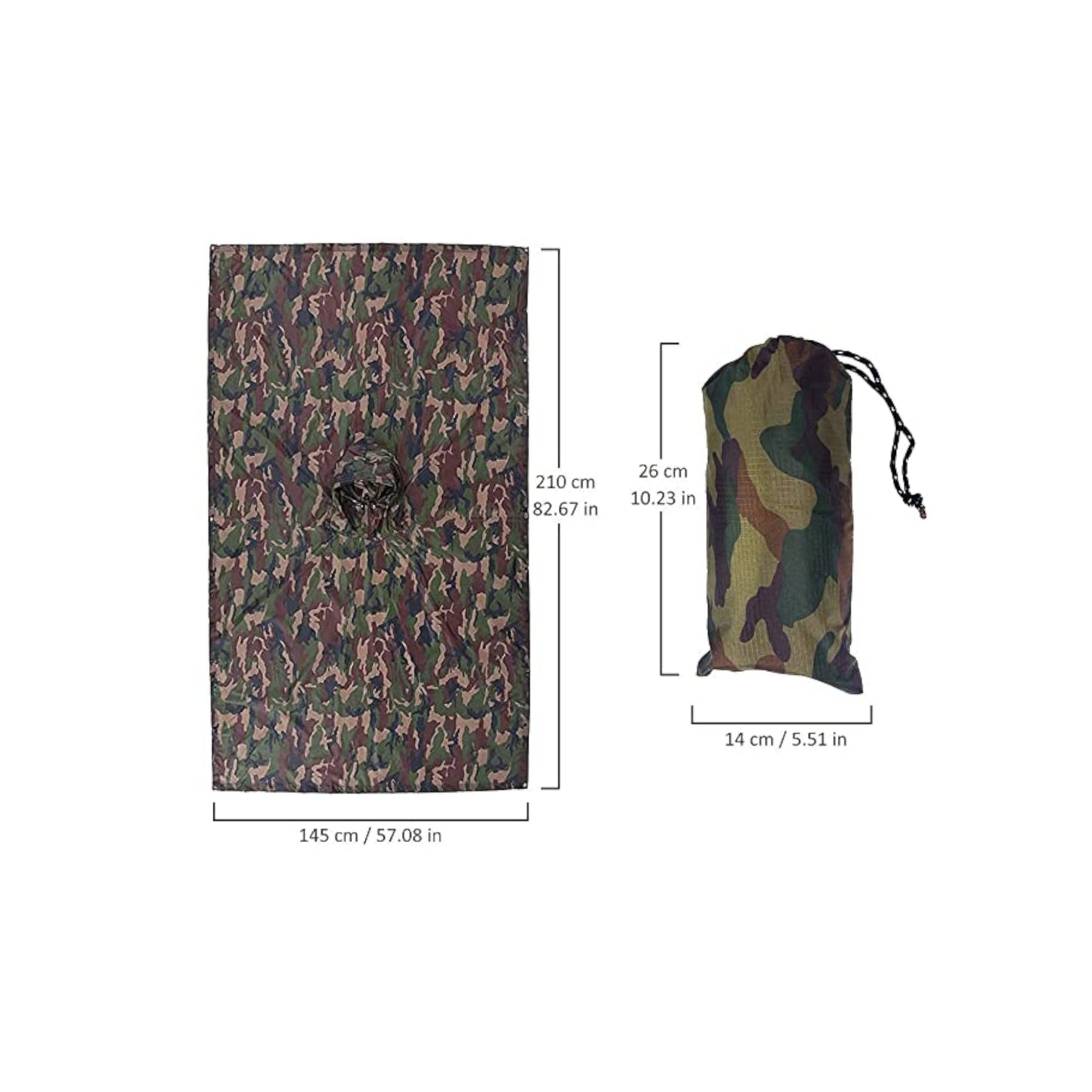 Multifunktions poncho