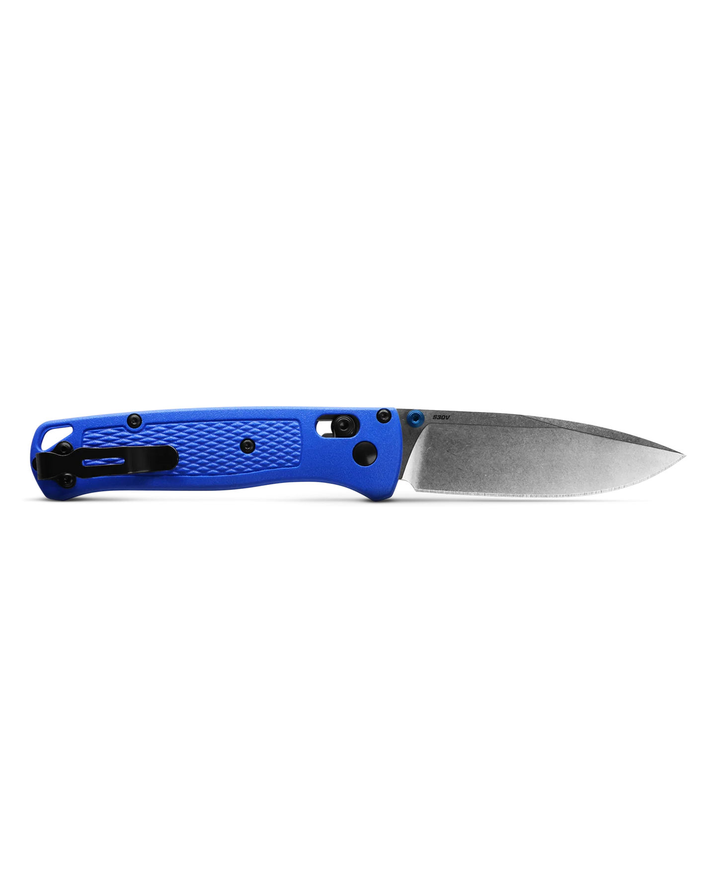 Benchmade Bugout 535 Drop-point, CPM-S30V Stahl, blue Grivory handle Benchmade Bugout 535 - EDC Taschenmesser AXIS Lock