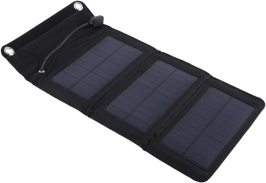 Premium solkraftverk många paneler - hopfällbar med USB-utgång