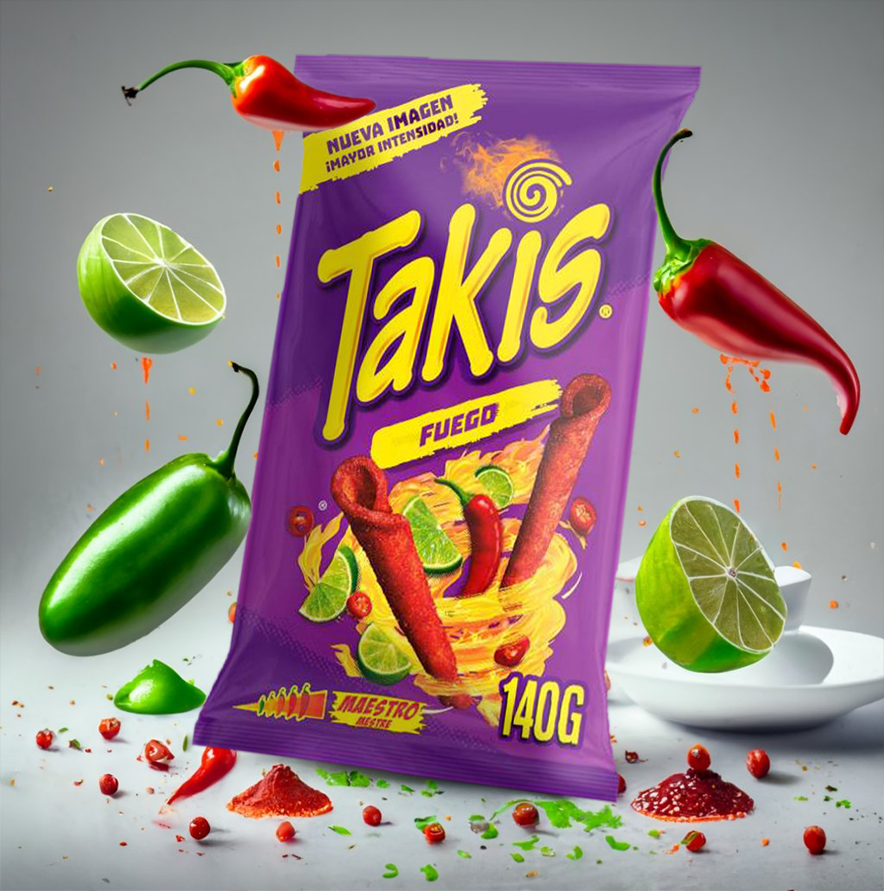 TAKIS HOT FUEGO (140G) Groß