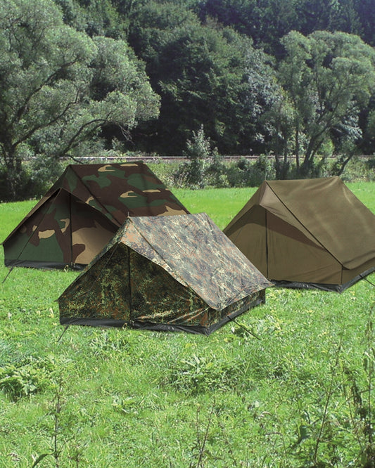 2-mannatält "Mini Pack Standard" i kamouflage