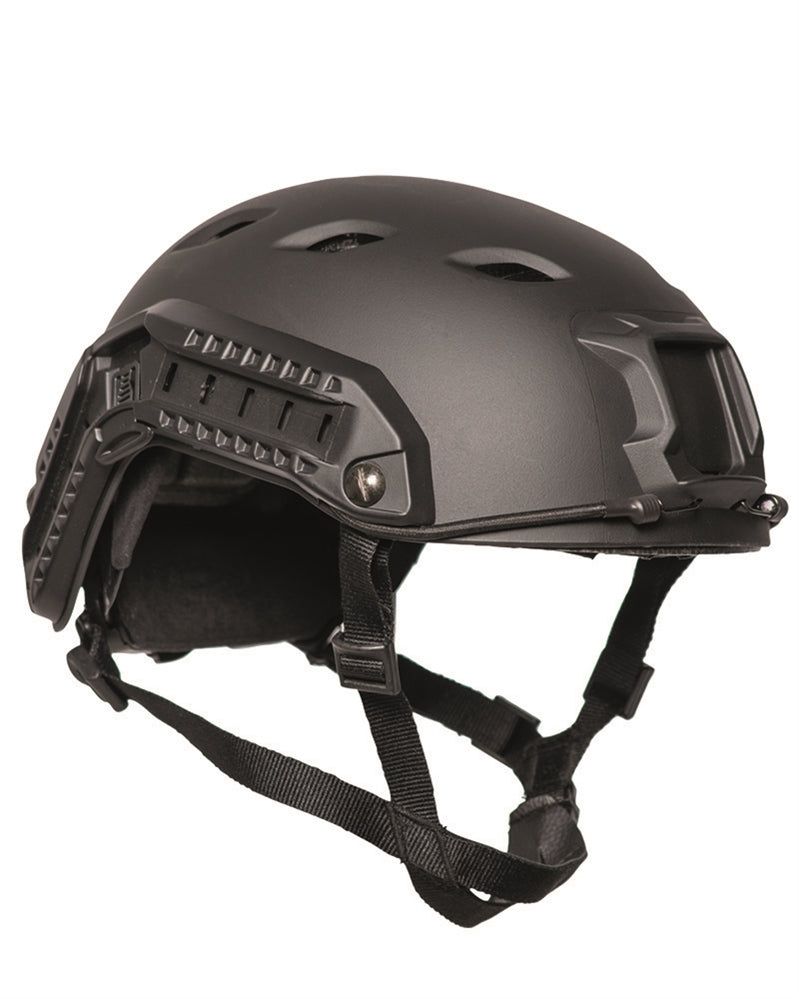 US Helmet Fallskärmsjägare "Fast" med Rail Black