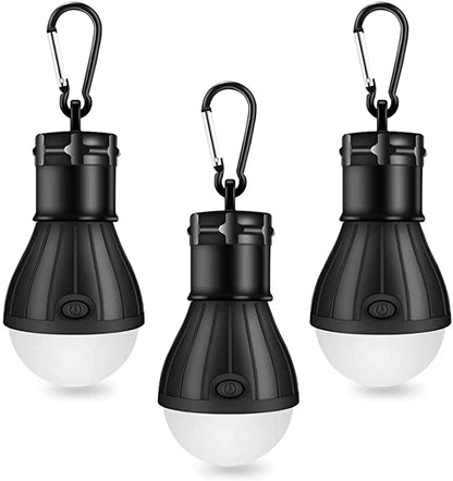 Winzwon campinglampa, LED campinglykta, bärbar tältlampa Lyktlampa set-nödljus COB 150 lumen Vattentät campingljus för campingäventyr Fiskegarage Strömavbrott (paket med 3)