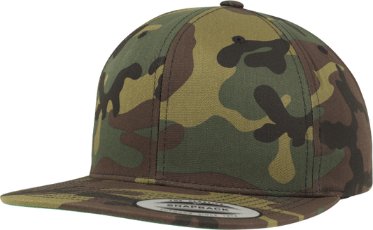 Camo klassisk snapback-keps