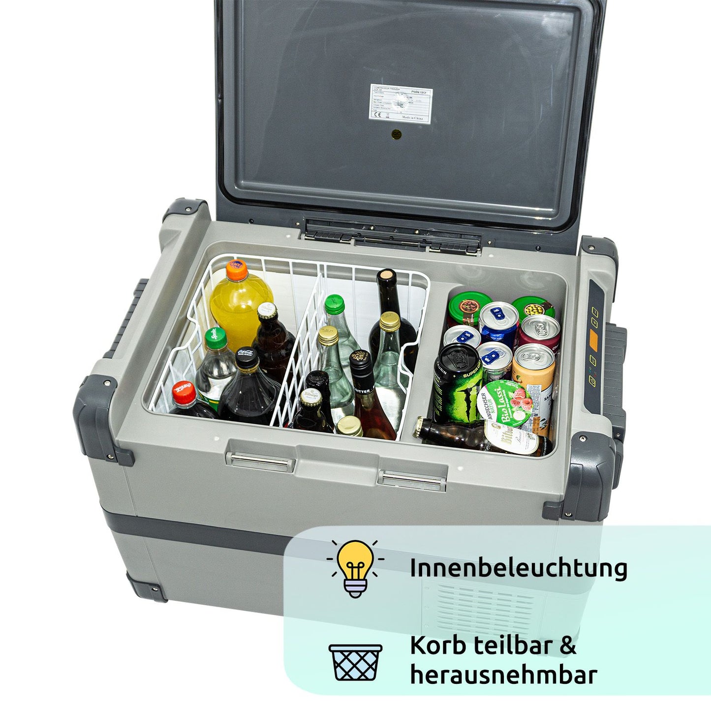 Kompressor kylbox 28 liter till -22°C, 12/24 volt