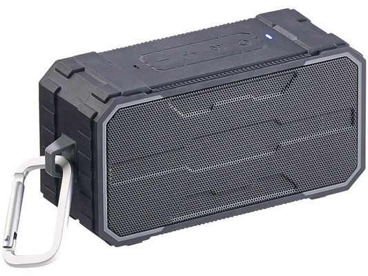 Högtalare - nödradio - nödbox - Bluetooth-box - högtalarbox - MP3-spelare - mobilradio / mobil musikdosa - högtalartelefon / handsfreesystem / handsfree-funktion - vattentät / väderbeständig