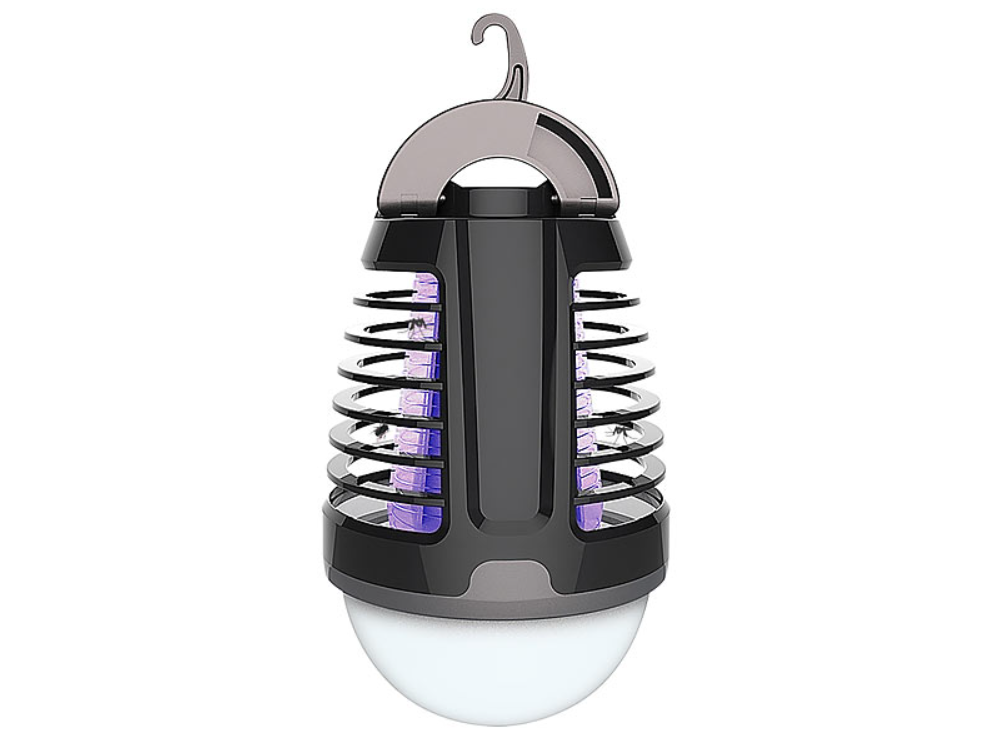2 i 1: insektsdödare och dimbar lykta - insektsskydd - ljus/lampa/lykta - batteri/USB-anslutning - nödljus - insektslampa - campingljus - elektrisk - nödskydd