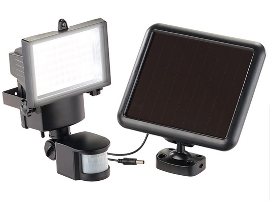 Solar LED-ljus - 600 Lumen - Rörelsesensor/Rörelsedetektor