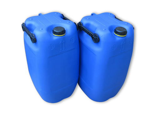 2 x 60 liters behållare - vattenbehållare - behållare - behållare - lagringsmedium - förvaring - utomhus - vätska