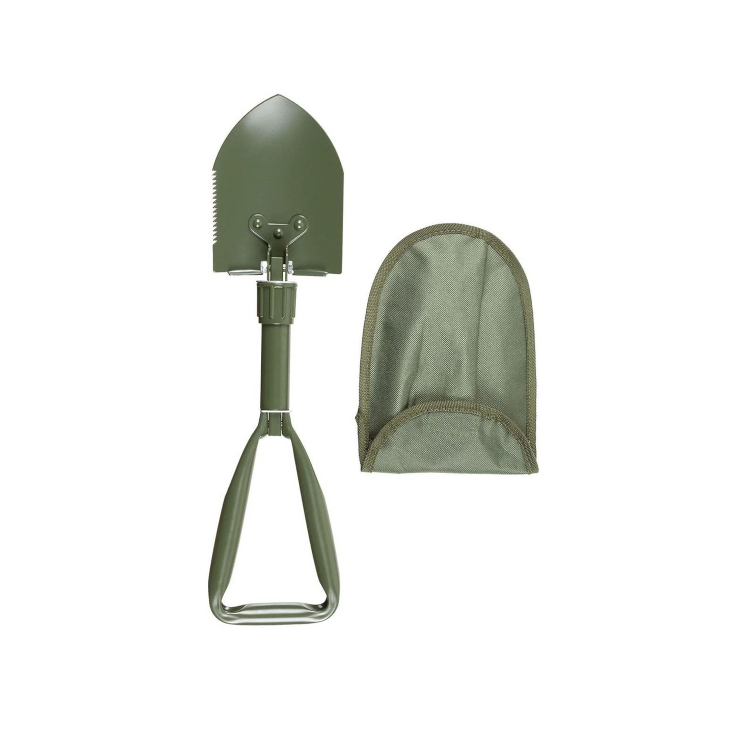 Bundeswehr hopfällbar spade med hacka - Bw spade spade hopfällbar